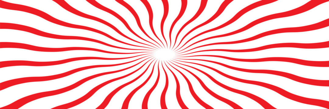 red Sunburst for the background. flag of japanese. The rising sun. vector.