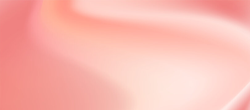 Pink peach abstract gradient background with pastel blush nude color gradation, soft salmon beige cream texture, dreamy romantic rose wallpaper, elegant fashion backdrop with fuzzy glow illustration	
