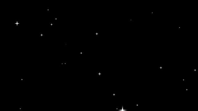 alpha Starry sky particles twinkling stars, twinkle stars background animation effect festive holiday decoration.
White glowing twinkling sparkles, looping background animation. stars twinkling night.