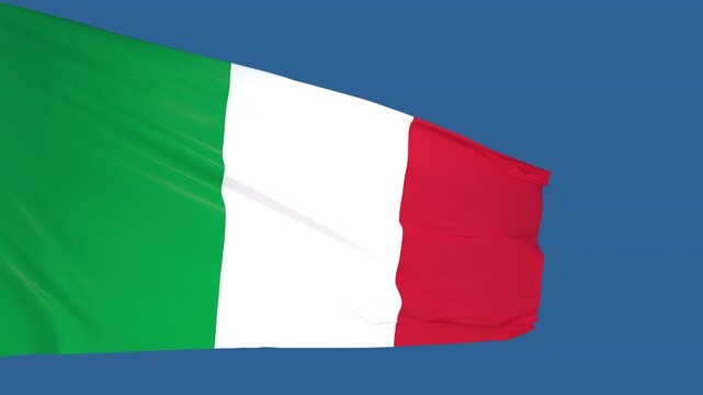 Flag of Italy Waving Seamless 4K Video Loop with Alpha Channel

Image Size: 3840&times;2160
Frame Rate : 29.97
Video Encoding: ProRes 4444
Quick Time (.mov) with Alpha Channel