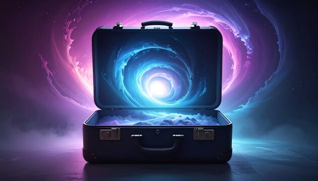 Suitcase Opens to Interdimensional Portal