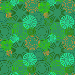 seamless pattern with flowers © KKJ