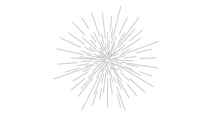 Fototapeta premium Abstract Starburst Burst Light Rays Explosion Graphic Element