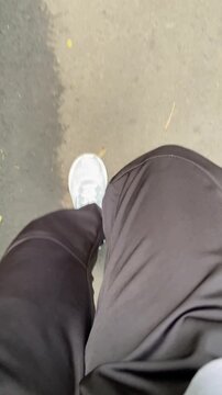 walking in the park