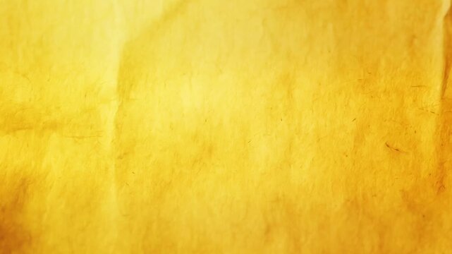 Antique Golden Parchment Paper Background - Vintage Old Paper Texture, Seamless Loopable Warm Paper Background for Historical Documents.