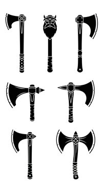 Viking Axe Collection: Norse Warrior Weapons
