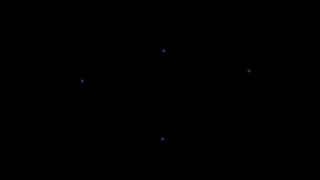 shiny glowing stars, fairy twinkle stars on black screen background.Twinkle star glitter sparkle, star sparkle vector doodles, glowing light effect, retro shine movement.4k animation video