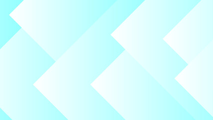 Fototapeta premium Abstract background with intersecting geometric planes in pastel blue and white tones, creating a clean and modern visual texture