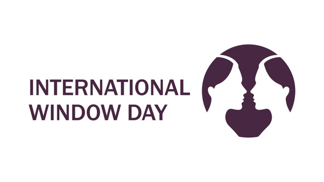 international widow day awareness illustration with symbolic female silhouettes and elegant typography for compassion support and humanitarian campaign