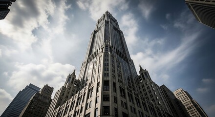 Fototapeta premium new york city skyscrapers