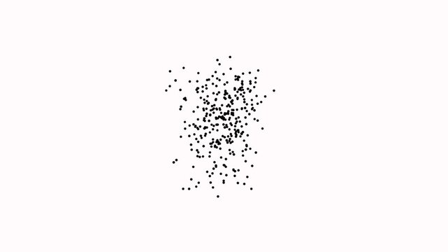 Comical dots halftone countdown from ten to zero animation on white background. countdown timer from 10 to 0 seconds. countdown 10 to 1 and GO! halftone burst animation with alpha channel