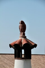 Owl themed chimney pot. © fergus