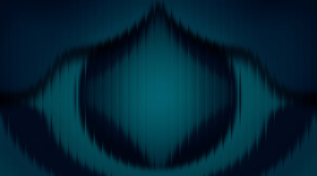 Abstract sound wave pattern background for music and audio visualizer, dark blue