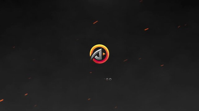 3d render of a 4k ultra hd cinematic modern logo intro animation. present your brand with professional style.
