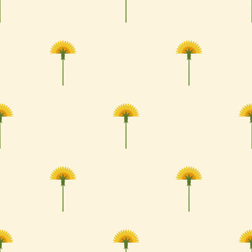 set of dandelions