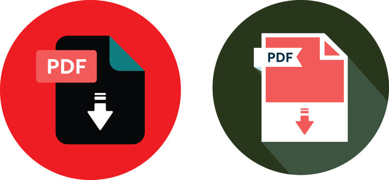 Document file format vector icons set featuring ppt doc pdf and txt types for digital data storage download and office paperwork management