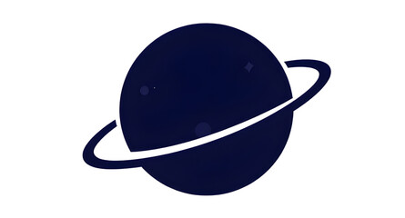 minimalist, planet, ringed, space, vector, cosmos, astronomy, saturn, orbit, celestial, galaxy, universe, icon, futuristic, illustration, isolated, science © zpixel
