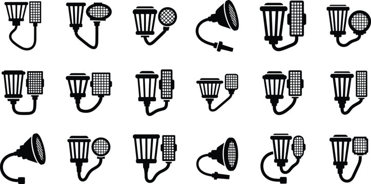 Speaker and Megaphone Icons Collection