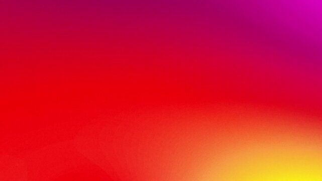 Vibrant Gradient Background: A smooth and radiant gradient transitioning from a deep red to a bright yellow and magenta, creating a visually striking and energetic backdrop.