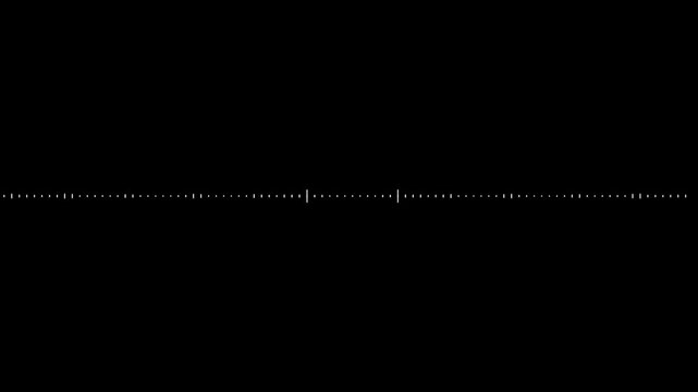 audio frequency waveform animation on transparent background, minimal music sound wave icon animation....