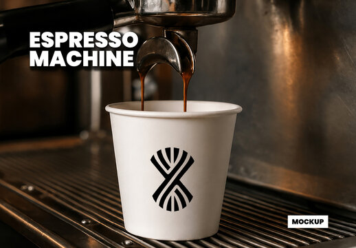 Espresso Machine Mockup