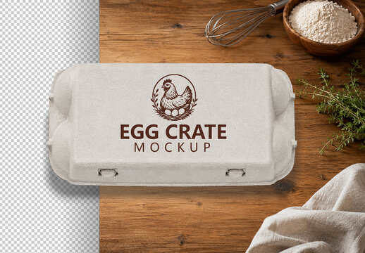 Egg Crate Mockup