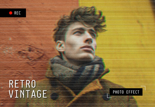 Retro Vintage Photo Effect