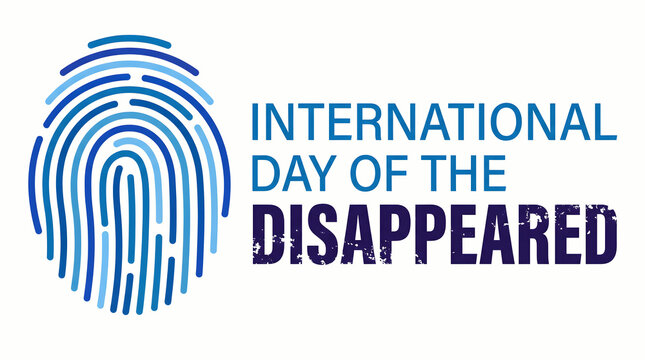 International Day of the Disappeared logo