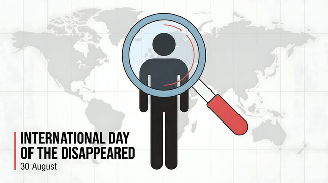 International Day of the Disappeared, August 30, missing person