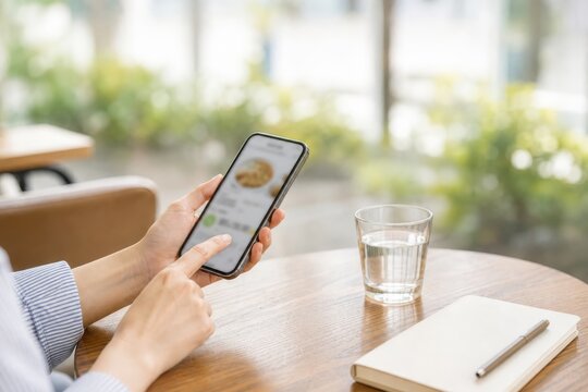 スマホで食事記録をつけるダイエット管理
