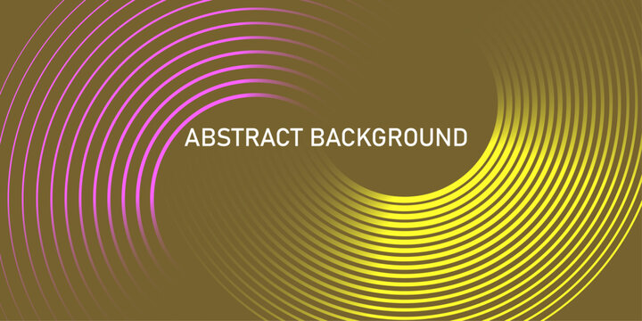 Vibrant abstract background with gradient arcs and textured lines
