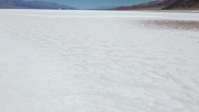 Salt surface of Badwater - Death Calley National Park, California
