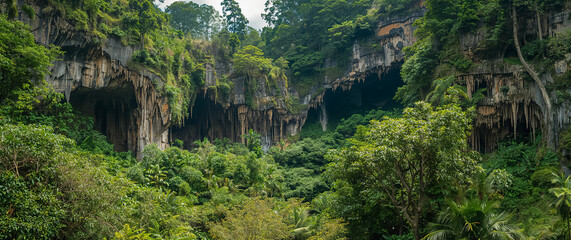 Obraz premium caves Niah National Park, Malaysia