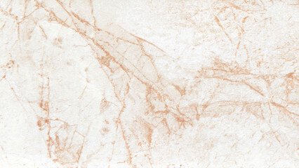 Fototapeta premium Marble texture desktop wallpaper with white and light brown veins, smooth and elegant