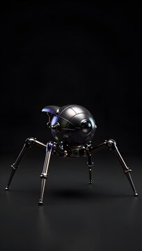 UAP Probe Mechanical Aerial Phenomenon Concept Illustration