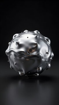 UAP Orb Mercury Aerial Phenomenon Concept Illustration