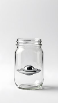 UAP Saucer Jar Micro Aerial Phenomenon Concept Illustration