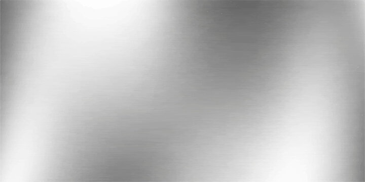 A sleek brushed silver metal texture featuring a shiny stainless steel surface with an industrial gray aluminum pattern for a modern metallic backdrop