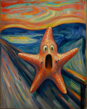 Grito de estrella de mar.