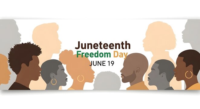 Juneteenth freedom day june 19th celebration emancipation and independence for african americans