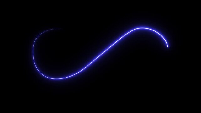 infinity neon looping animated icon infinity neon icon animated 4k video.