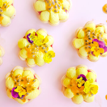 tartelettes florales