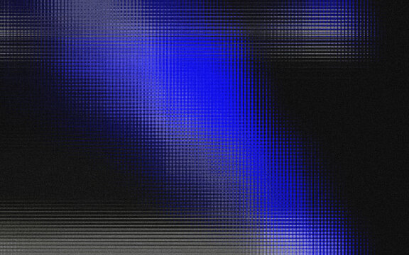 Abstract blue gradient with pixelated texture