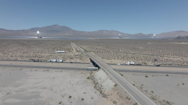 Ivanpah Solar Electric Generating System Concentrated Solar Plant Mojave Desert 