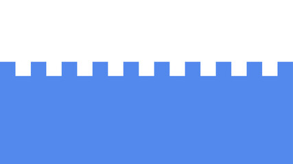 PNG Blue castle wall silhouette on transparent background © Rawpixel.com
