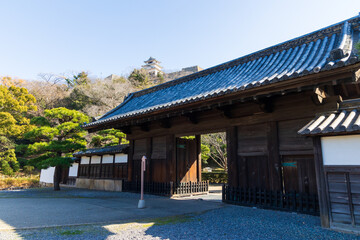 日本の風景　香川　日本100名城　丸亀城　玄関先御門 © Yuta1127