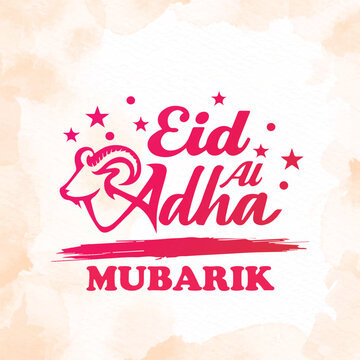 Eid Al Adha Mubarik Muslim celebration