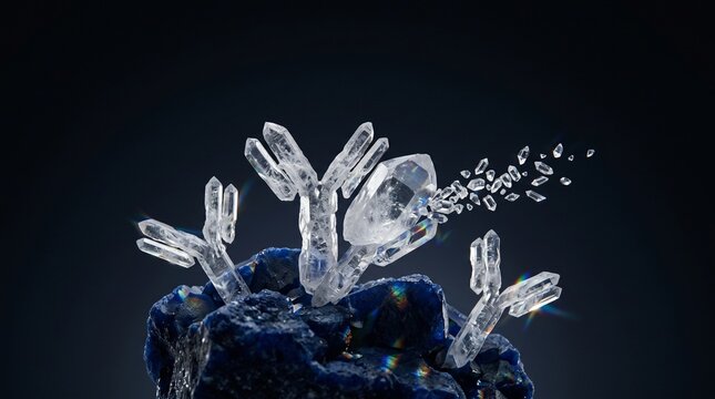 Raw quartz immune formation with selective threat interception