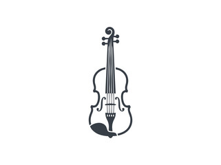 Fototapeta premium Violin Instrument String Music Symbol.