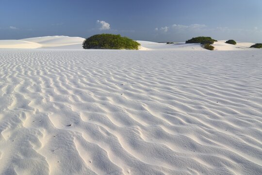 Desert landscape, Parque Nacional dos Len&ccedil;&oacute;is Maranhenses or Len&ccedil;&oacute;is Maranhenses National Park, Maranh&atilde;o, Brazil